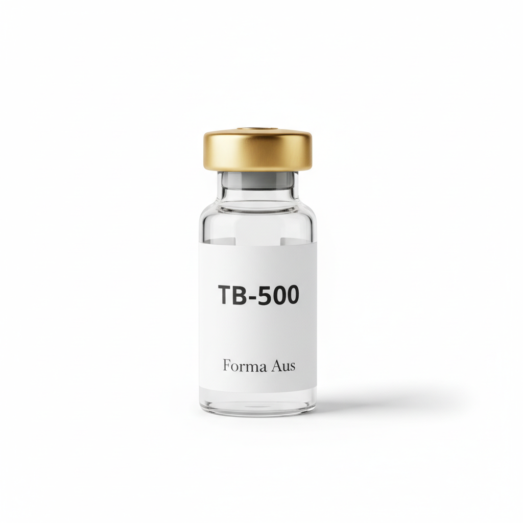 TB-500 10mg lyophilised peptide vial for systemic healing and tissue repair research